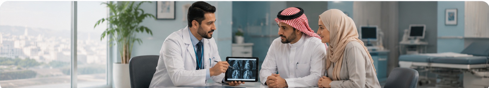 تنسيق طبي واضح لعلاجك